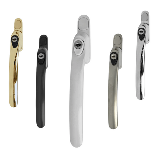 UPVC Inline Espagnolette Window Handles - 40mm Spindle