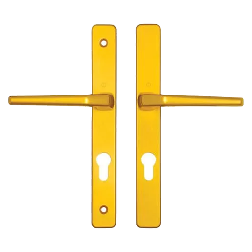 Hoppe Frankfurt Lever Lever UPVC Multipoint Door Handles - 70mm PZ Unsprung 200mm Screw Centres