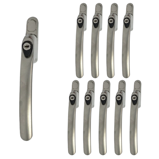 UPVC Inline Espagnolette 40mm Spindle Window Handles x10