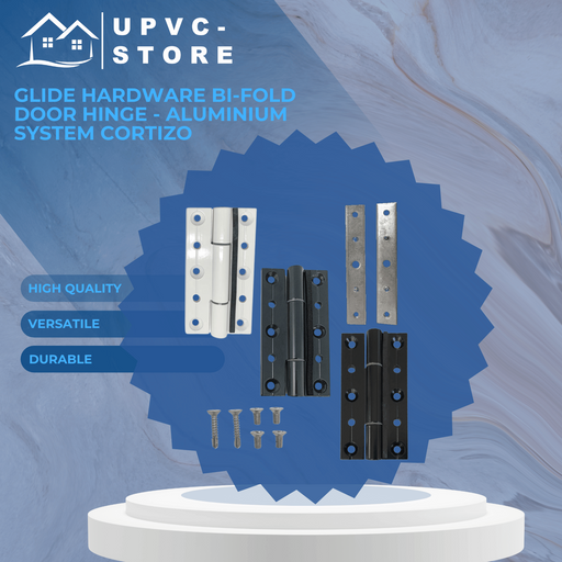 Glide Hardware Bi-Fold Door Hinge - Aluminium System Cortizo