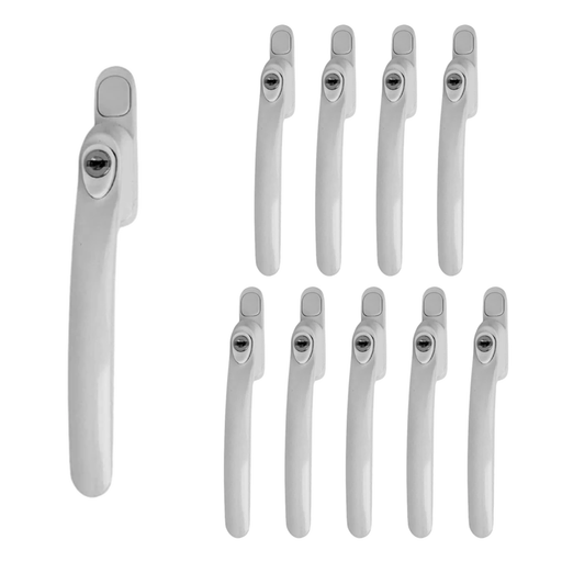 UPVC Inline Espagnolette 40mm Spindle Window Handles x10