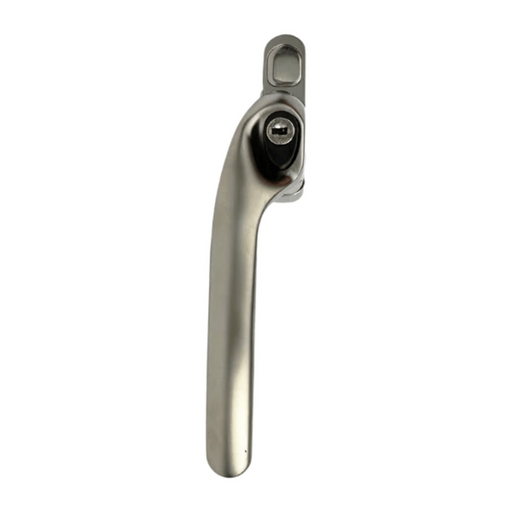 UPVC Cranked Right & Left Hand Espagnolette Window Handles 40mm Spindle 43mm Screw Centres