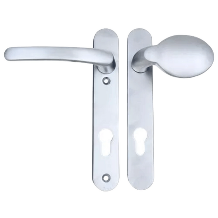 Lever Moveable Pad UPVC Multipoint Door Handles – 92mm PZ Sprung, 122mm Screw Centres