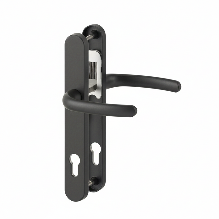 Direkt Door Handle 215mm Screw Centres, 92PZ Sprung