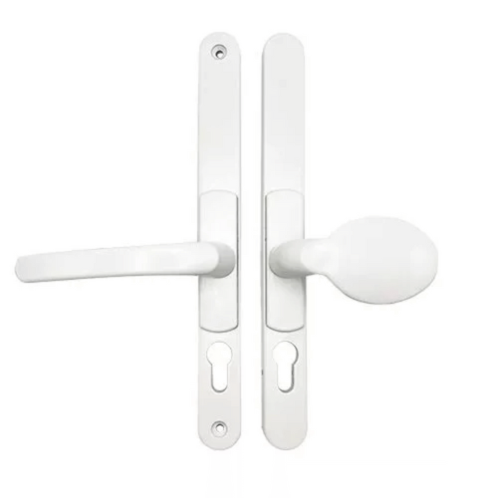 Adjustable UPVC Lever Pad Door Handles – Multipoint, Sprung, 62/95mm PZ, 260mm Screw Centres