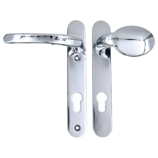 Lever Moveable Pad UPVC Multipoint Door Handles – 92mm PZ Sprung, 122mm Screw Centres