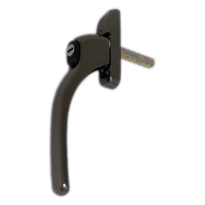 uPVC Universal Chrome Window Handle Inline Double Glazing Locking Espag Lock PVC - - Fab & Fix - UPVCSTORE