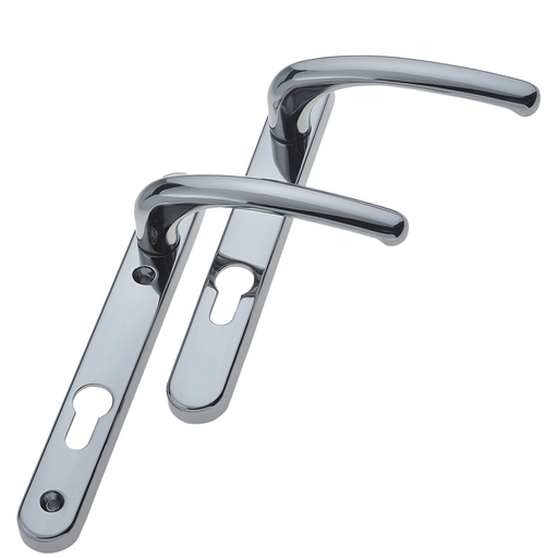 Fab Fix Windsor UPVC Lever Door Handles 92pz 122mm Screw Centres