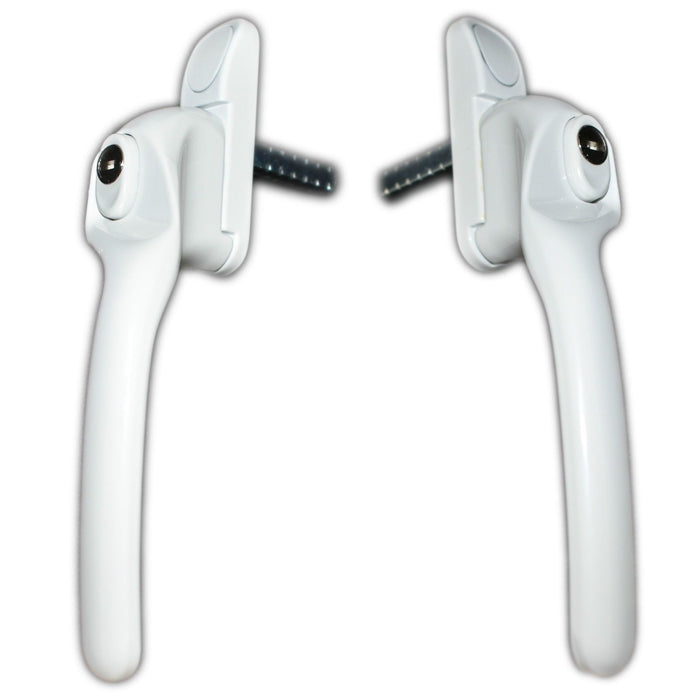 Fab n Fix Cranked Espag Locking Window Handle UPVC and Double Glazing Left Hand - - Fab & Fix - UPVCSTORE