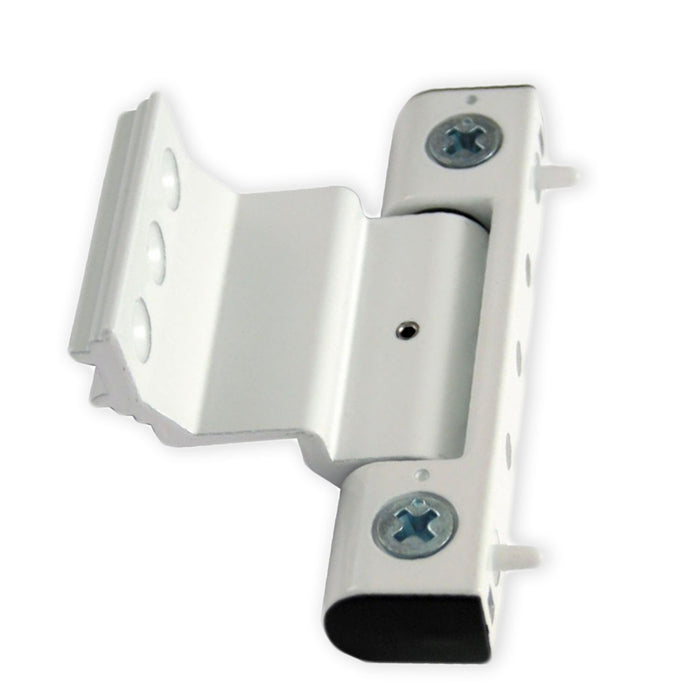Pendulum Upvc Door Hinges - 100mm Rebated Butt Hinge 13mm Rebate White