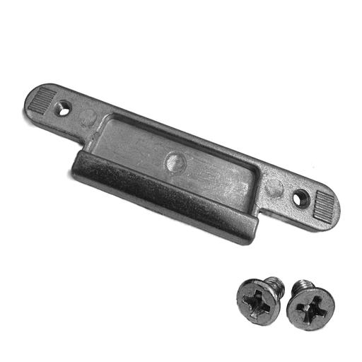 Ingenious 13mm door keep latch infill with two fixing screws