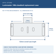 Yale Lockmaster Mila Deadbolt Hookbox Replacement Gearbox Door Lock