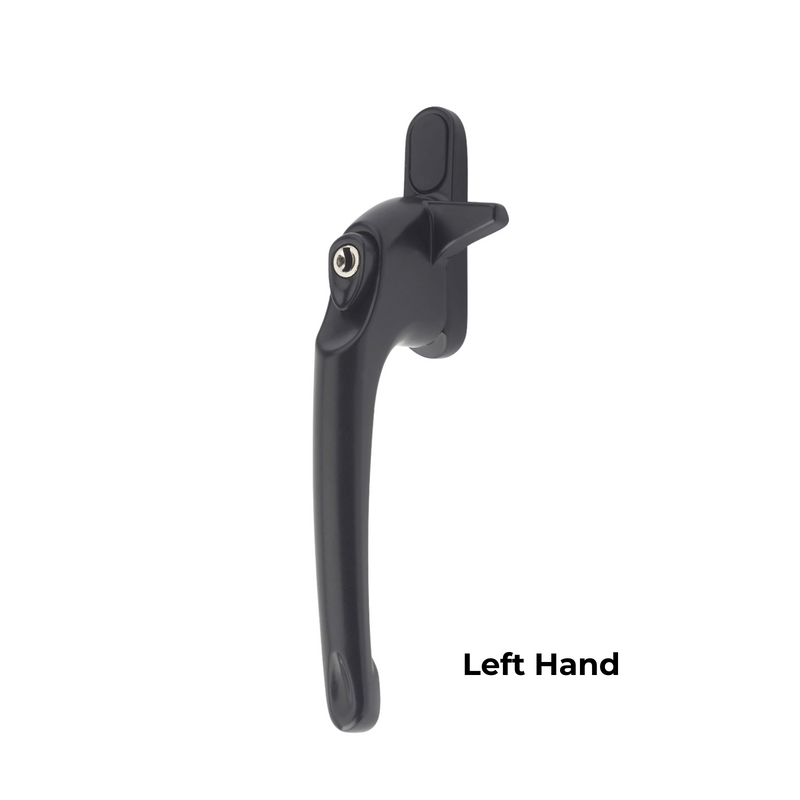 Maxim Cockspur Locking Window Handle – Right and Left-Handed for uPVC, Timber & Aluminium Windows