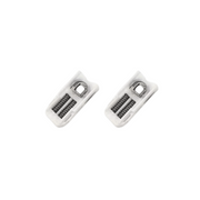 Sprung Lever/Pad Offset uPVC Multipoint Door Handles – 92mm/62mm PZ Centres – 240mm Screw Fixings