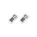 Sprung Lever/Pad Offset uPVC Multipoint Door Handles – 92mm/62mm PZ Centres – 240mm Screw Fixings