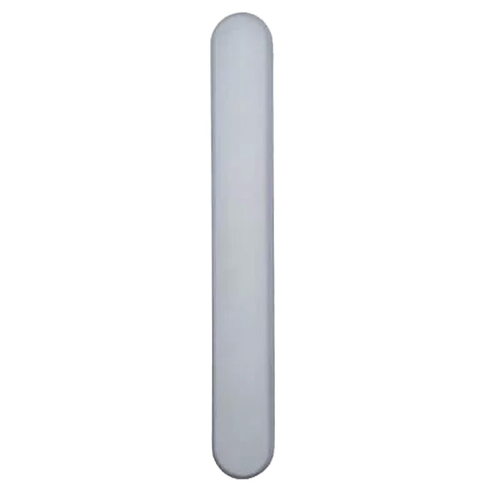 uPVC Door Handle Blank Plate French Doors Blanking Handle PVC 210mm Screw Centres Long Backplate