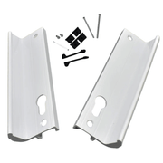 Genuine Fullex Patio Door Handle 52pz 180mm Screw Fix White 506 Series 2