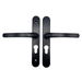 Lever Lever uPVC Multipoint Door Handles – 48mm PZ Centres – Sprung Mechanism – 160mm Fixing Screw Centres