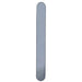 uPVC Door Handle Blank Plate French Doors Blanking Handle PVC 215mm Screw Centres Short Backplate