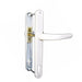 UPVC Millenco Double Glazing 117pz Door Handle Sprung Pair 235mm Set PVC