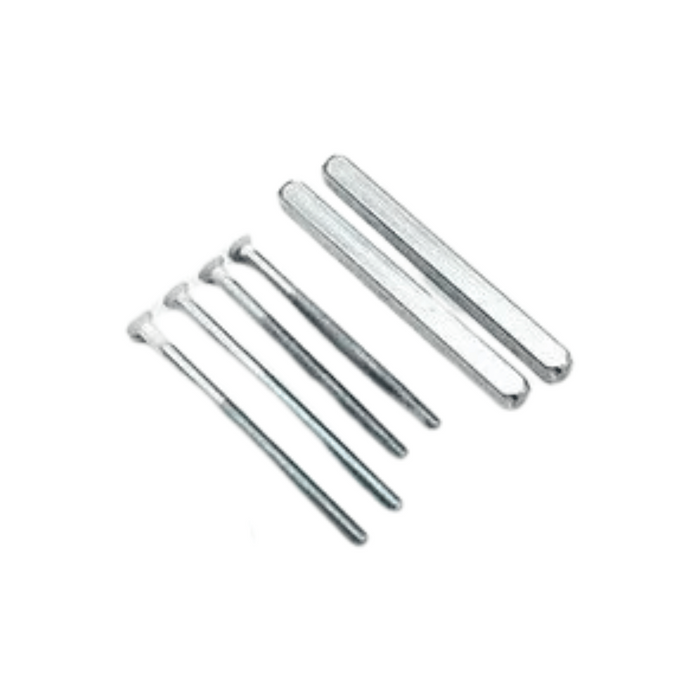 Offset Lever Lever uPVC Multipoint Door Handles – 48/87mm PZ Centres – Sprung – 240mm Screw Fixing Centres 