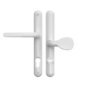 UPVC Ultion 2-Star TS007 Lever Pad Door Handles – 92/62mm PZ, Sprung, 211mm Screw Centres – Secure Multipoint Locking
