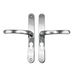 Sprung Lever Lever uPVC Door Handles – 48mm PZ – 215mm Screw Centres – Multipoint Lock Compatible