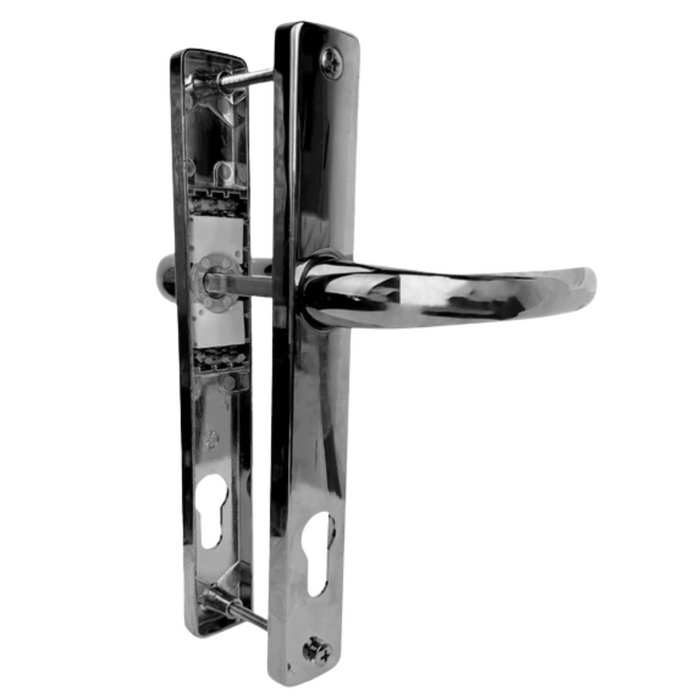 UPVC Inline Lever Lever uPVC Door Handle – Sprung, 92PZ, 215mm Screw Centres