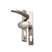 Architectural Sprung Offset Lever Pad Door Handle – Secure & Contemporary Door Hardware