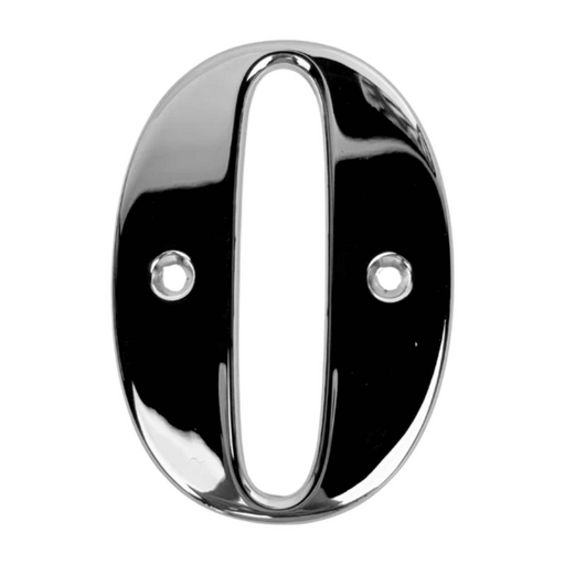 Direkt UPVC Door Numbers Chrome