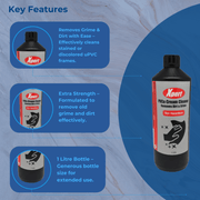 Xpert Upvc Frame Cream Cleaner Litre Bottle Upvc Restorer