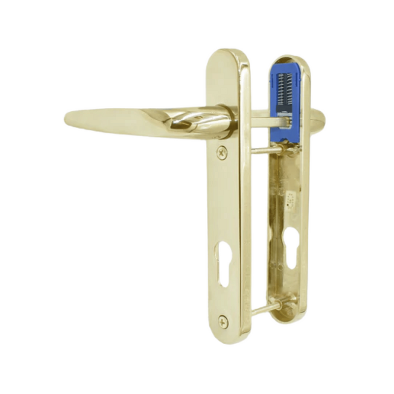 UPVC Double Glazing Trojan Sparta 92PZ 122mm Screw Centers Sprung Patio Door Handle Set PVC