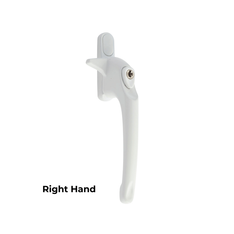 Maxim Cockspur Locking Window Handle – Right and Left-Handed for uPVC, Timber & Aluminium Windows