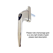 Yale Quartus Inline uPVC Window Handle – Key Locking Espag