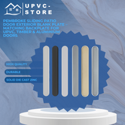Pembroke Sliding Patio Door Exterior Blank Plate – Matching Backplate for uPVC, Timber & Aluminium Doors