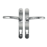 TSS 92mm PZ Lever Lever uPVC Door Handles – Sprung – 200mm Fixing Centres – for Multipoint Locks