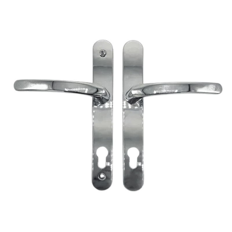 TSS 92mm PZ Lever Lever uPVC Door Handles – Sprung – 200mm Fixing Centres – for Multipoint Locks