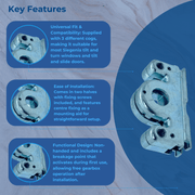 SI Siegenia Drive Gear Replacement Tilt and Turn Window Gearbox