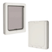 Dog Mate Pet Dog Door Flap Dogs & Cats Medium White 215 215W Flap size 26 x 22cm