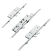 Fullex XL Multipoint Door Lock – 3 Hooks, 2 Anti-Lift Pins, 4 Rollers, Latch – 721mm Top Hook to Spindle