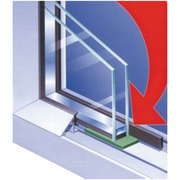 uPVC Double-Sided Glazing Foam Security Tape – Black & White | High-Strength Window Seal