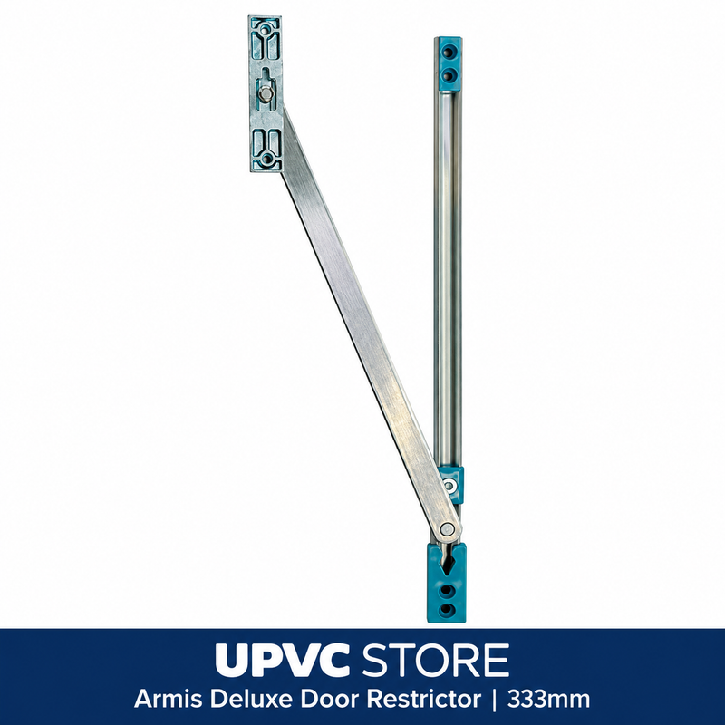 Armis Deluxe Door Restrictor 333mm – Hold Open Adjustable Stay
