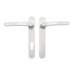 Blank External Lever/Lever uPVC Multipoint Door Handles – 92mm PZ Centres – Sprung Mechanism – 122mm Screw Fixings