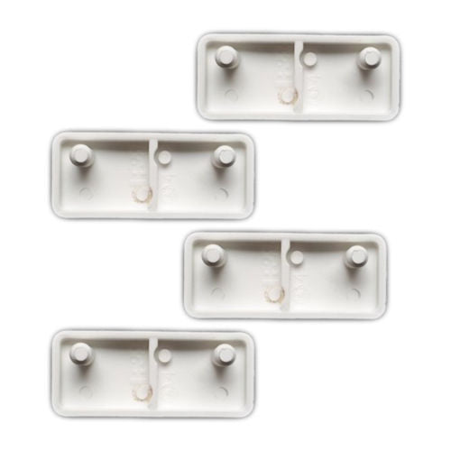 UPVC Cockspur Wedge Kit - 3mm, 4mm, 5mmm & 6mm Wedges included - White - Branded