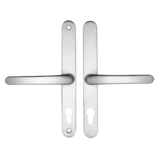 UPVC Lever Lever uPVC Door Handles – 68mm PZ, Sprung with 215mm Screw Fixing Centres for Multipoint Locks