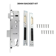 Overnight Lock Lift Lever Mechanism with 16mm Faceplate 30mm, 35mm, 45mm Kits - No Euro Cylinder