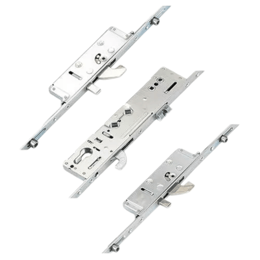 Lockmaster Double Spindle Multipoint Door Lock – Latch, 3 Hooks, 2 Anti-Lift Pins & 4 Rollers for uPVC & Composite Doors