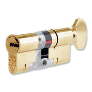 YALE Platinum Thumb Turn Cylinder Lock Anti Snap Bump High uPVC Door Euro Barrel - UPVCSTORE