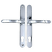 Sprung Lever/Lever uPVC Door Handles – 92mm PZ, 240mm Screw Centres, 270mm Backplate for Multipoint Locks