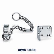 Carlisle Brass Heavy Duty Door Chain — Chrome, 200mm
